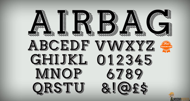 airbag-font