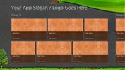 Windows 8 App Design Reference Template:Brick Style