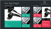 Windows 8 App Design Reference Template:E-Commerce Electronics