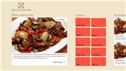 Windows 8 App Design Reference Template:Food and Dining