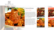 Windows 8 App Design Reference Template:Food Light