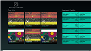 Windows 8 App Design Reference Template:Music