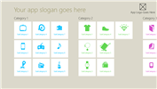 Windows 8 App Design Reference Template:Shopping