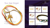 Windows 8 App Design Reference Template:ECommerce Jewellery