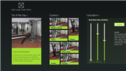 Windows 8 App Design Reference Template:Fitness