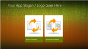 Windows 8 App Design Reference Template:Language Convertor