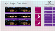 Windows 8 App Design Reference Template:Lifestyle