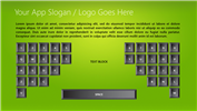 Windows 8 App Design Reference Template:Text Keyboard