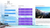 Windows 8 App Design Reference Template:Travel Light Theme