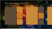 Windows 8 App Design Reference Template:Variable Grid Style B