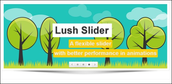 Lush – Content Slider