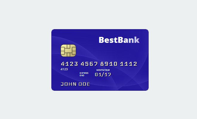 css open source credit card icon