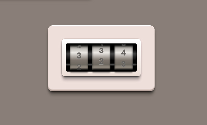 passcode icon animated effect css3