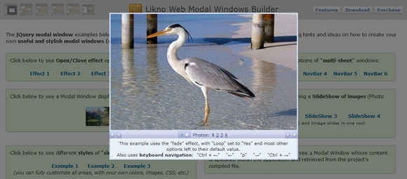 Featured – Likno Web Modal Windows Builder - jquery lightbox plugins